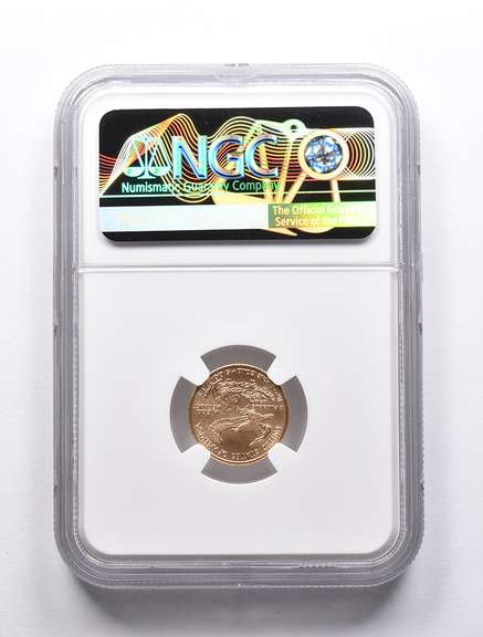 MS70 2004 $5 American Gold Eagle 1/10 Oz Gold NGC
