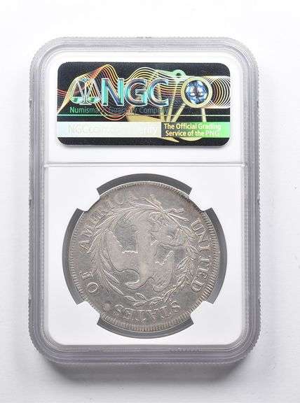 Fine Details 1796 Draped Bust Dollar Plugged NGC