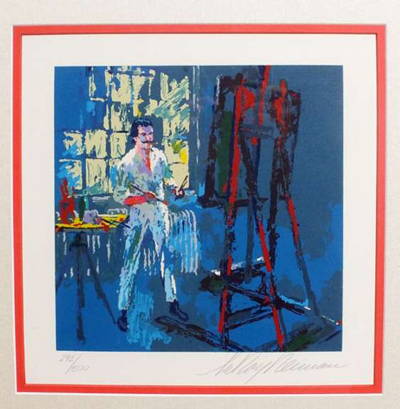 $1 BIDS! Leroy Nieman hand signed original lithograph