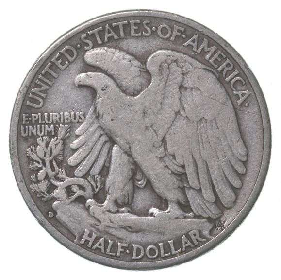 1938-D Walking Liberty Half Dollar