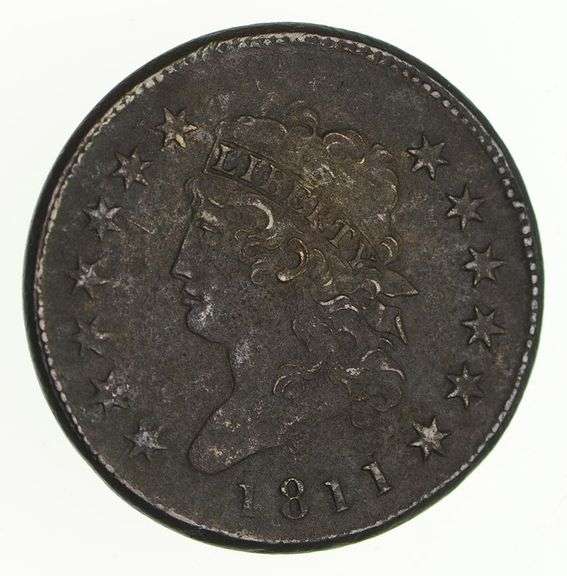 1811 Classic Head Large Cent - Circulated