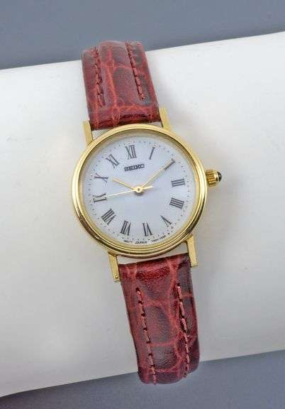 Sweet 14K YG Seiko Women's Quartz Watch