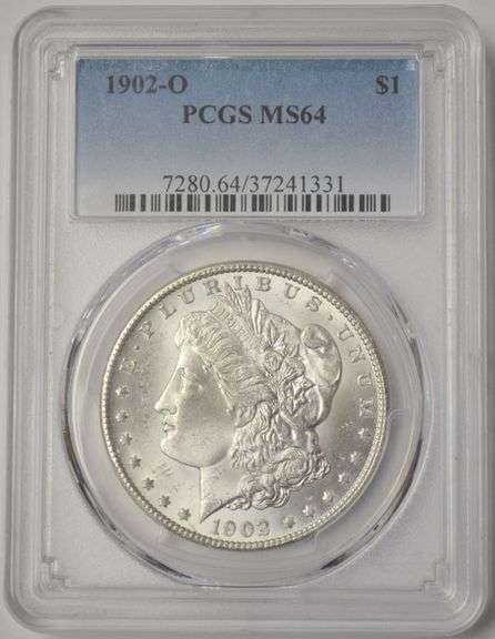 1902 O U.S Silver Morgan Dollar PCGS MS 64