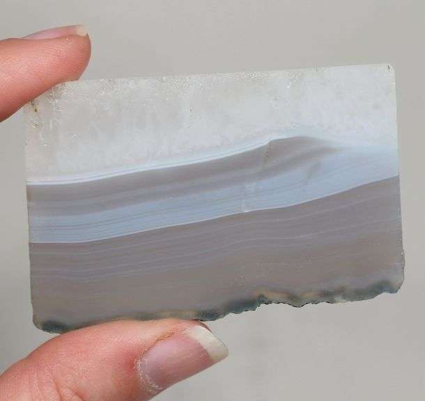 Layered 152ct Persian Gulf Agate slab