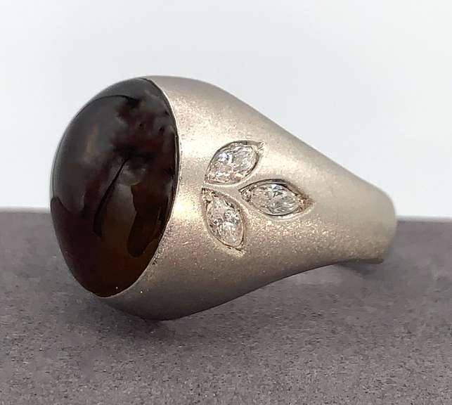 14kt Gold Chrysoberyl Cat's Eye Ring