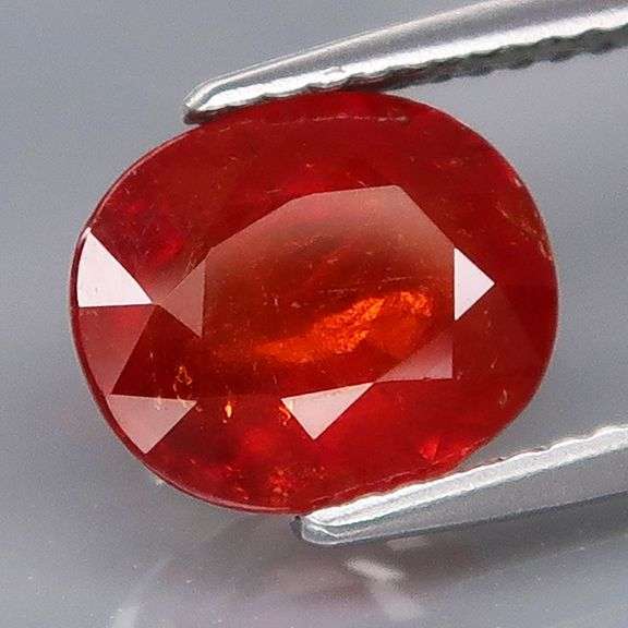 Striking 3.33ct top red orange Spessartite Garnet