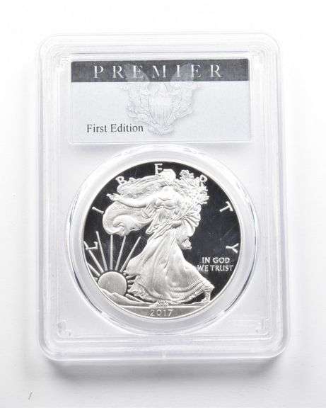 PR70DCAM 2017-S American Silver Eagle Congrat Set Premier 1st Ed. PCGS