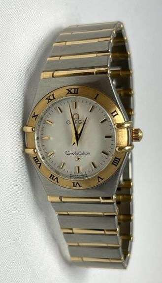 OMEGA LADY 26MM SS/YG CONSTELLATION  5.5IN BRACELET