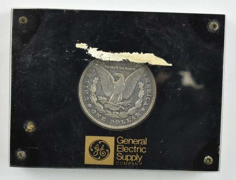 1878 Morgan Silver Dollar General Electric Supply Holder