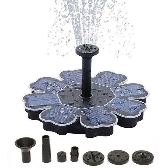 8V 1.6W Mini Fountain Solar Powered Water Pump Floating