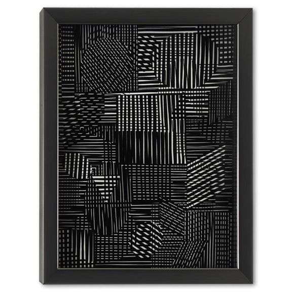 Trois Dimensions Optique by Vasarely (1908-1997)