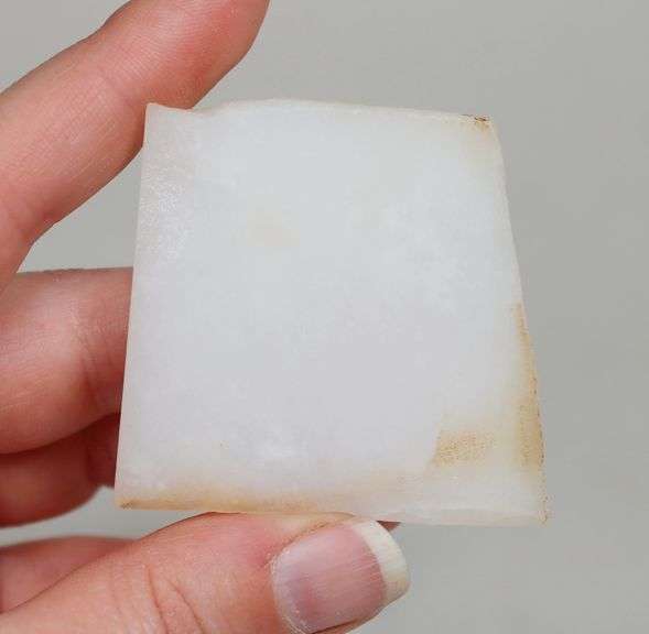 All natural 165ct rough white Jade