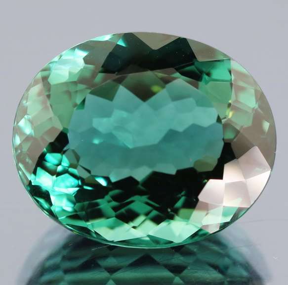 Huge! 30.44ct blue green Hydrothermal Amethyst