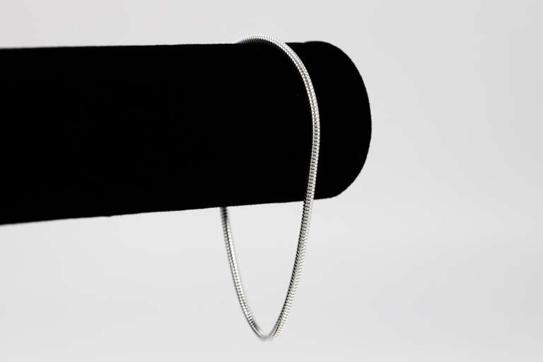 Sterling Silver Snake Chain 2.3mm Solid 925 New Brazilian Bracelet 8"