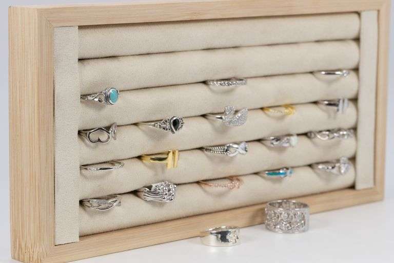 .925 Sterling Silver Curated Ring Set Lot of 20 Rings