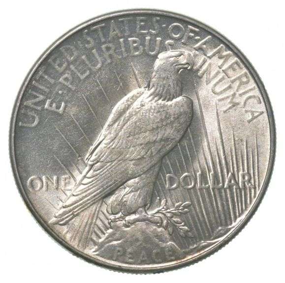 1934 Peace Silver Dollar
