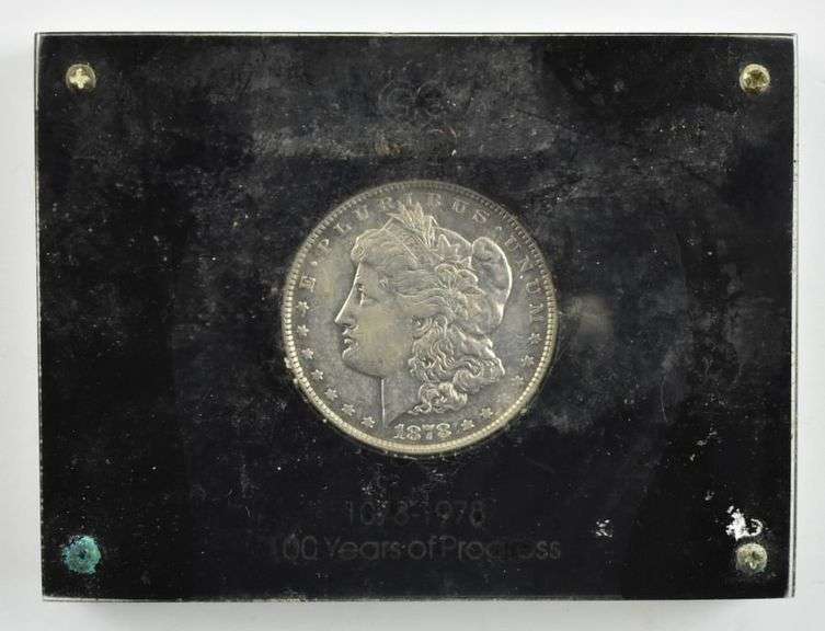 1878 Morgan Silver Dollar General Electric Supply Holder