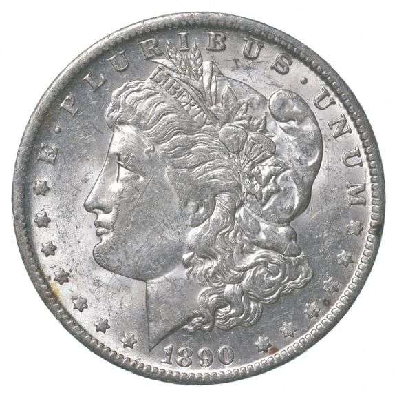 1890-O Morgan Silver Dollar