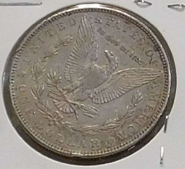 1890-S Morgan Dollar,  nice, hard date