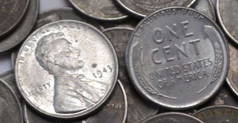 100 Nicer 1943 Steel Cents.