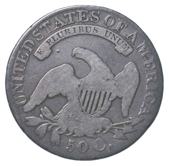 1827/6 Capped Bust Half Dollar Type 1