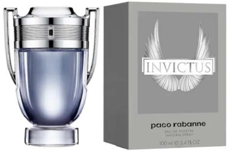 Invictus by Paco Rabanne 3.4 oz / 100 ml Eau De Toilette Brand New Sealed in Box