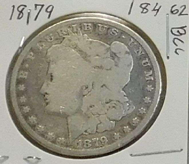 1879 Morgan Dollar, hard date