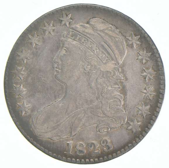 1823 Capped Bust Half Dollar 107