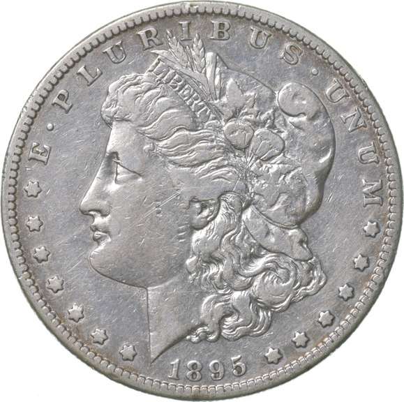 1895-S Morgan Silver Dollar