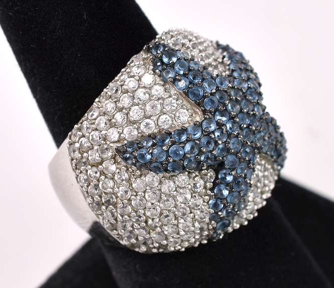 Starfish Ring In Sterling Silver