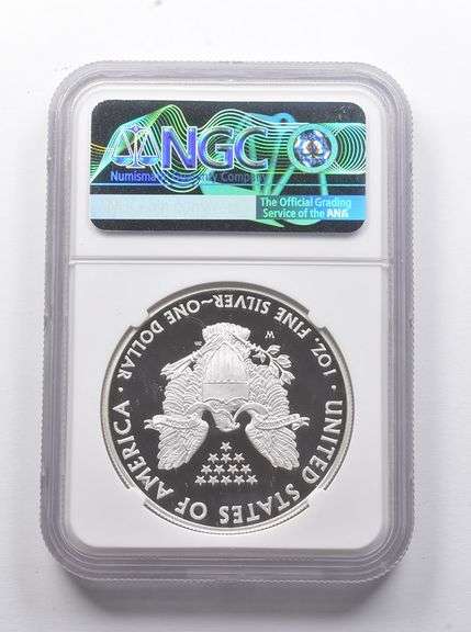 PF70 UCAM 2011-W American Silver Eagle 25th Anniversary NGC