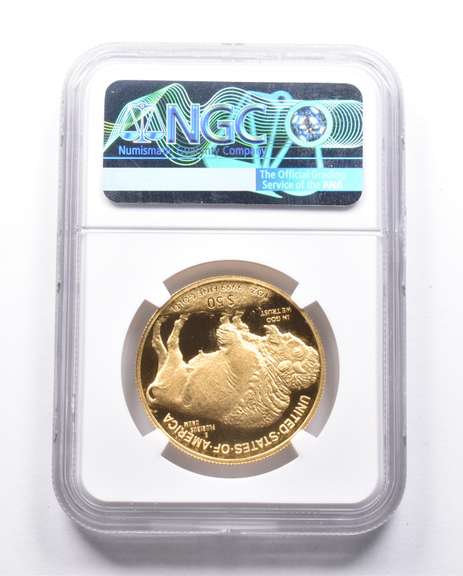 PF70 UCAM 2012-W $50 American Gold Buffalo 1 Oz Gold NGC