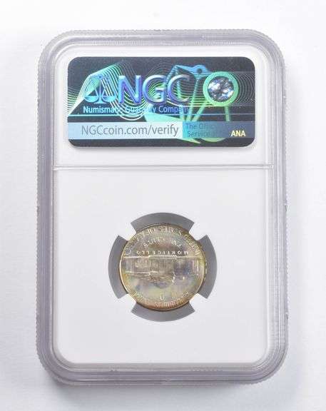 MS67 1945-D Jefferson Nickel NGC Pleasing Color