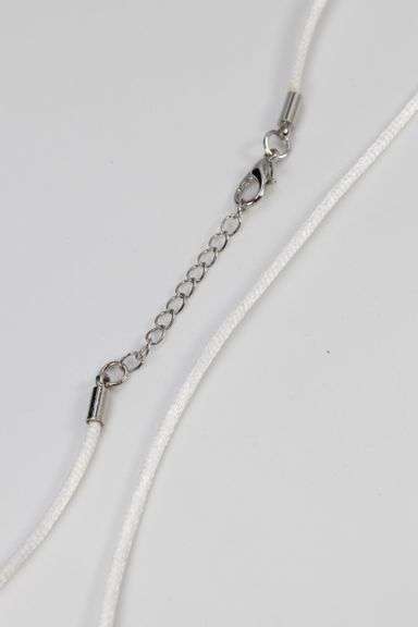 Stainless Steel Clasp - Silk Rope Chain Lot - 27 Necklaces