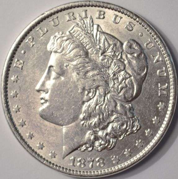 1878 Rev 1879 Morgan Silver Dollar, Circulated.