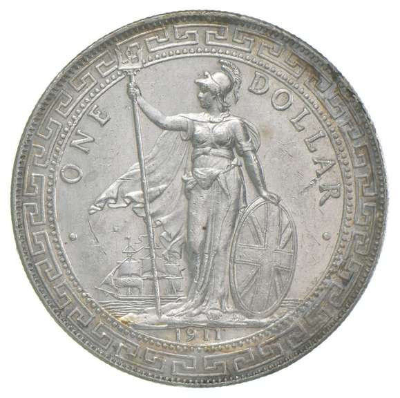 1911 United Kingdom British Trade Dollar