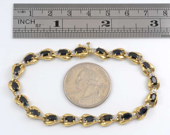Nice Sapphire Bracelet