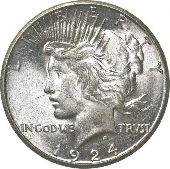 1924-S Peace Silver Dollar
