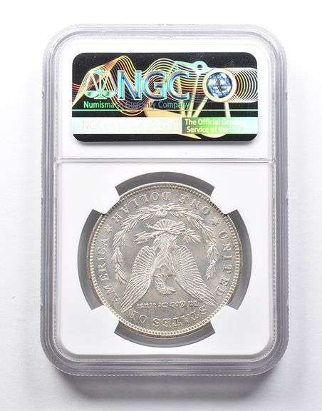 MS63 1921 Morgan Silver Dollar NGC
