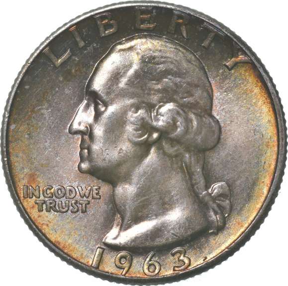 1963 Washington Quarter Beautiful Tone