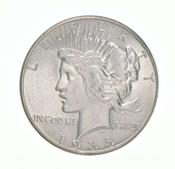 1935 Peace Silver Dollar