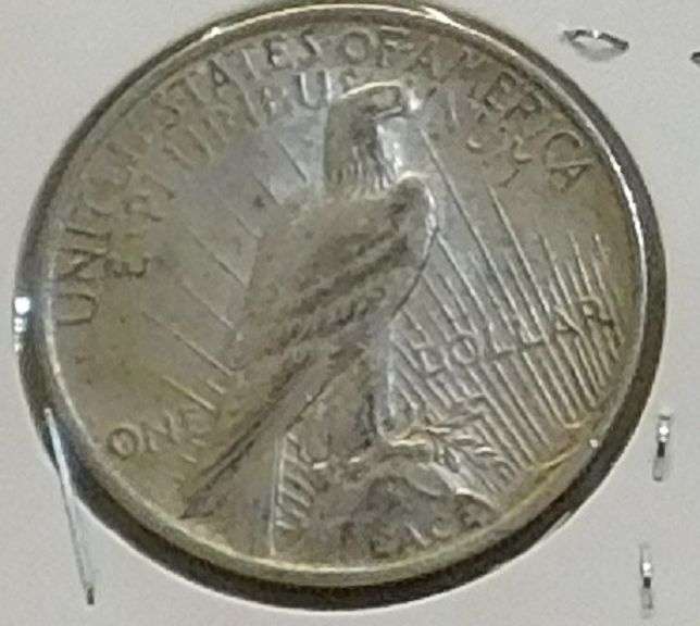 1922-D Peace Dollar, circ