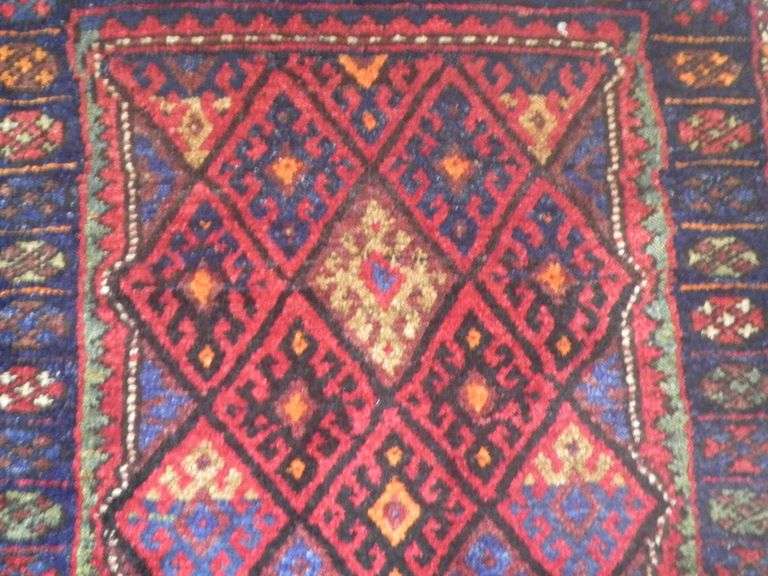 Wool on Wool Persian Balouch 2.0x2.0
