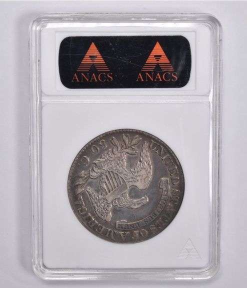EF40 1826 Capped Bust Half Dollar ANACS