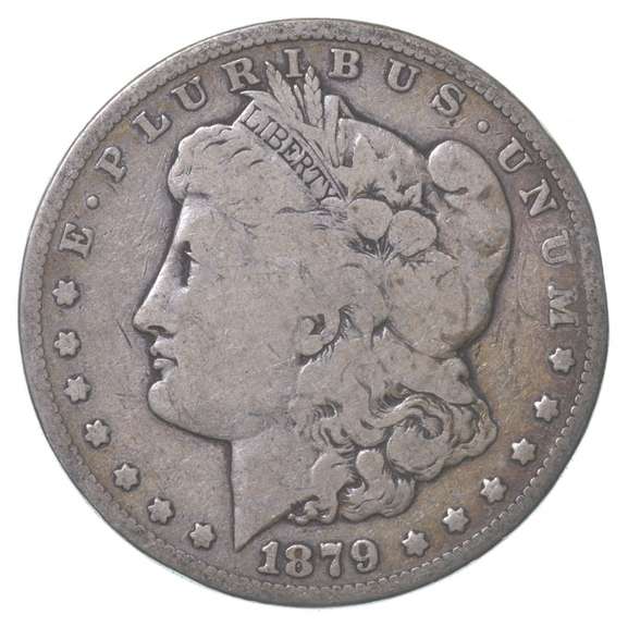 1879-S Morgan Silver Dollar Reverse Rev 78 1878