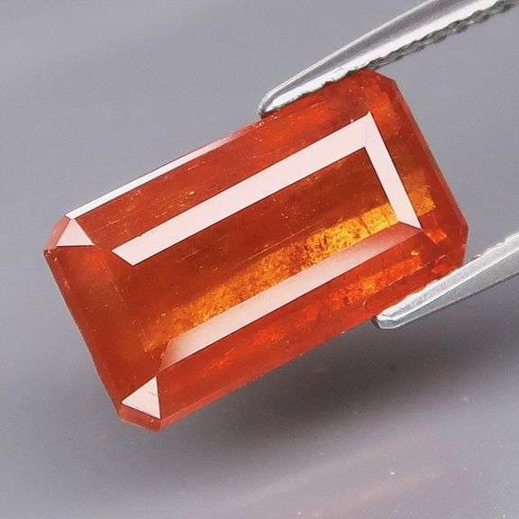 Ravishing 6.63ct rich Mandarin orange Spessartite Garnet