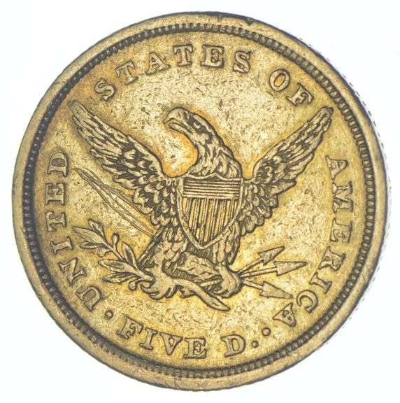 1839-C $5 Liberty Head Gold Half Eagle
