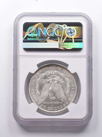 MS63 1881-S Morgan Silver Dollar NGC - Toned