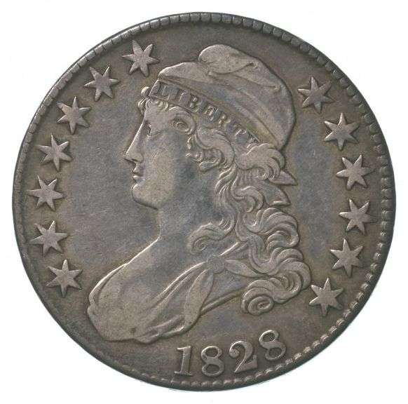 1828 Capped Bust Half Dollar
