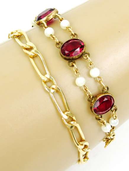 2 Very Nice Gold-Filled Bracelets